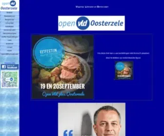 Vldoosterzele.be(Open Vld OOSTERZELE) Screenshot