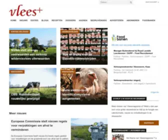 Vleesplus.nl(Vakblad over vlees en delicatessen) Screenshot
