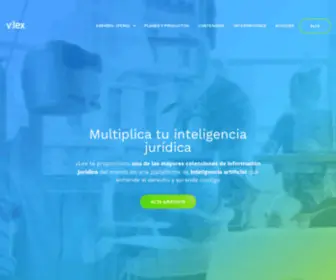 Vlex.com.pe(Legal Intelligence) Screenshot
