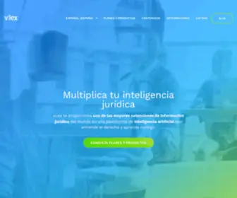 Vlex.es(Legal Intelligence) Screenshot