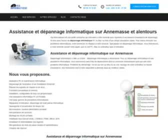 VLG-Informatique.com(Assistance et dépannage informatique a Annemasse) Screenshot