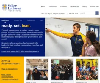 VLHS.com(Valley Lutheran High School) Screenshot