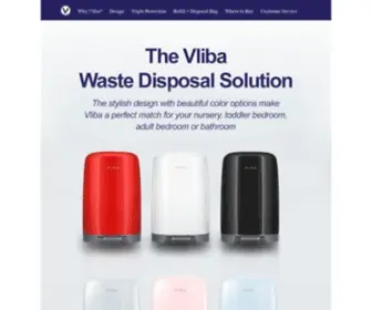 VlibaWorld.com(Vliba-Triple Protection Diaper pail) Screenshot