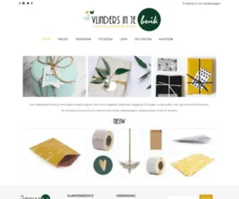 Vlindersinjebuik.eu(Webwinkel) Screenshot