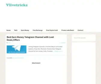 Vlivetricks.com(Today Loot Offer) Screenshot