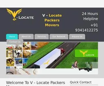 Vlocatepackers.com(Packers And Movers Bangalore) Screenshot