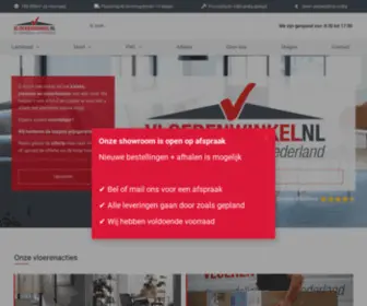 Vloerenwinkel.nl(De voordeligste vloerenspecialist van nederland) Screenshot