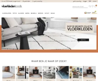 Vloerkledenloods.nl(Shop meer dan 1500+ vloerkleden online. Van wollen vloerkleden tot vintage vloerkleden) Screenshot