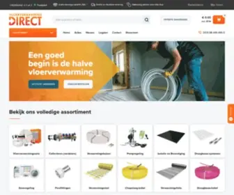 Vloerverwarming-Direct.be(Vloerverwarming) Screenshot