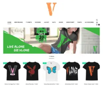 Vlone.ltd(VLONE® Official Website) Screenshot