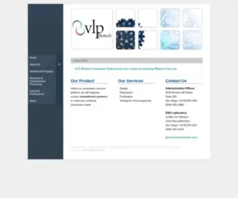 VLpbiotech.com(VLP Biotech) Screenshot