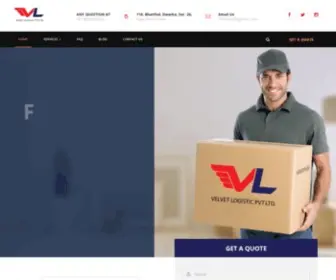 VLPllogistics.com(Packers and Movers Services) Screenshot