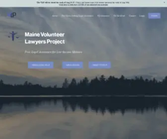 VLP.org(Maine Volunteer Lawyers Project) Screenshot