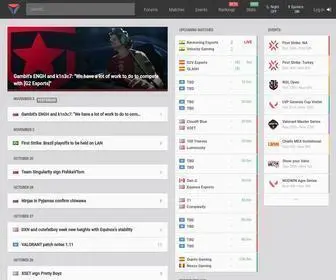 VLR.gg(Valorant esports coverage) Screenshot