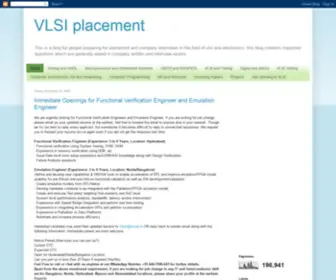 Vlsiplacement.com(VLSI placement) Screenshot