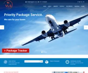 VLslogistics.com(VLS LOGISTICS SERVICES PVT LTD) Screenshot