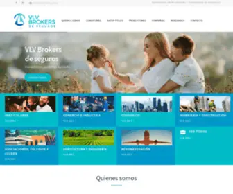 VLVbrokers.com.ar(Brokers de Seguros en Argentina) Screenshot