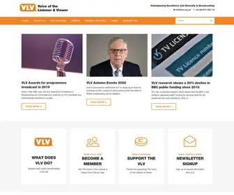 VLV.org.uk(Voice of the Listener & Viewer) Screenshot