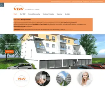 VLW.at(Vereinigte Linzer Wohnungsgenossenschaften) Screenshot