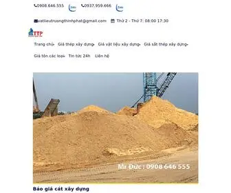 VLXDtruongthinhphat.vn(Thế giới vật liệu xây dựng Trường Thịnh Phát) Screenshot