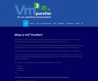 VM3Purefier.com(Vm3 Purefier) Screenshot