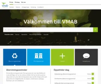 Vmab.se(Startsida) Screenshot