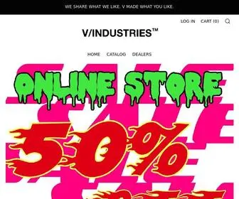 Vmadeofficial.com(VINDUSTIRES) Screenshot