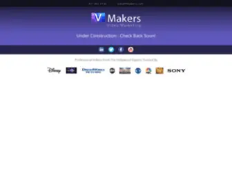 Vmakers.com(Online Video Production) Screenshot