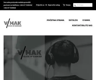 Vmaktech.com(Vmak Tech najbolje mesto za kupovinu električnih proizvoda) Screenshot