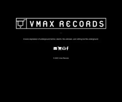 Vmax.net(VMAX RECORDS) Screenshot