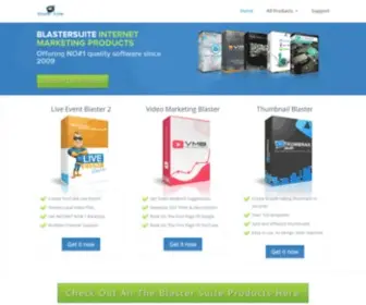VMblaster.com(Top Internet Marketing Products Since 2009) Screenshot