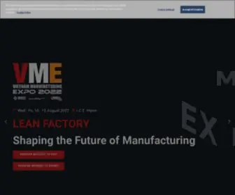 Vme-Expo.com(Vietnam Manufacturing Expo) Screenshot