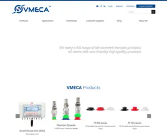Vmeca.com(Vacuum technology) Screenshot