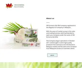 Vmevimeria.com(VM Evimeria Sdn Bhd) Screenshot