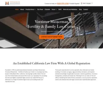 Vmfirm.com(Woodland Hills Family & Reproductive Law Attorney) Screenshot