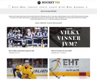 Vmhockey.se Screenshot