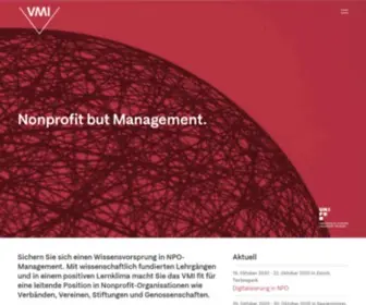 Vmi.ch(Institut für Verbands) Screenshot