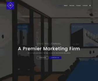 Vmillennialinc.com(VIVID MILLENNIAL) Screenshot