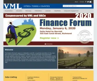 VML.org(Building Better Communities Through Sound Government) Screenshot