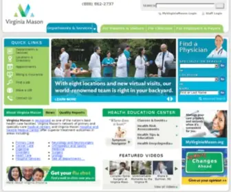 VMMC.org(Virginia Mason Hospital & Medical Center) Screenshot