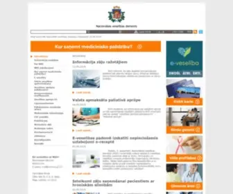 VMNVD.gov.lv(Sākumlapa) Screenshot