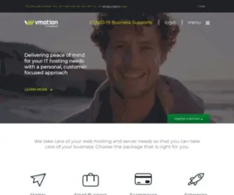 Vmotionhost.com(VMotion IT Solutions) Screenshot