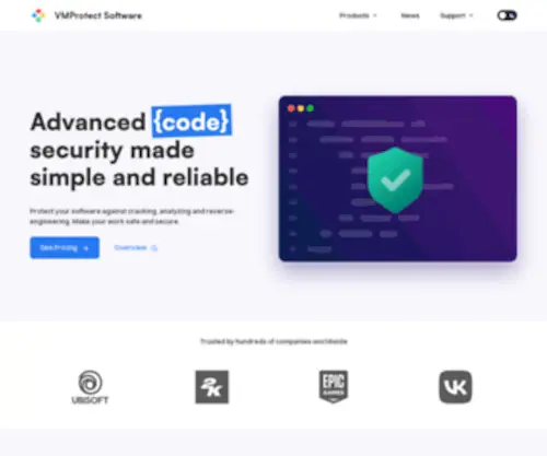VMpsoft.com(VMProtect Software) Screenshot