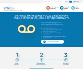 VMS-Online.fr(Plateforme de marketing direct en ligne vms sms) Screenshot