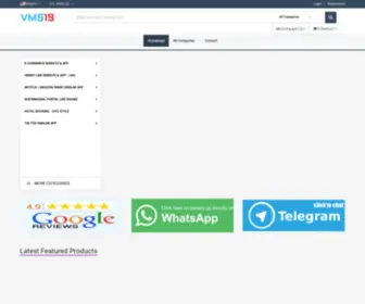 VMS19.com(Amazon Clone) Screenshot
