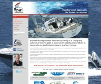 VMS.co.nz(Vessel Management Services) Screenshot
