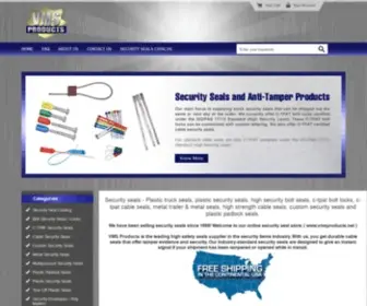 VMSproducts.net(Security Seals) Screenshot