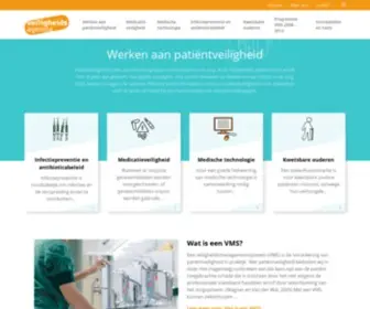 VMszorg.nl(Werken aan patiëntveiligheid) Screenshot
