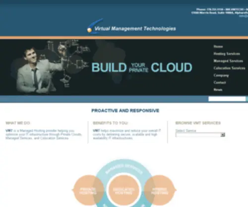 Vmtech.net(Atlanta Managed Hosting) Screenshot