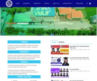 Vmuf.edu.ph(Virgen Milagrosa University Foundation) Screenshot